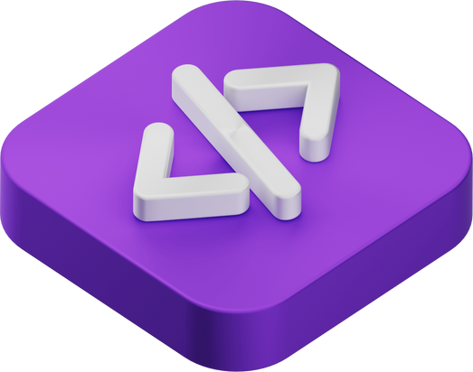 3D Code Icon